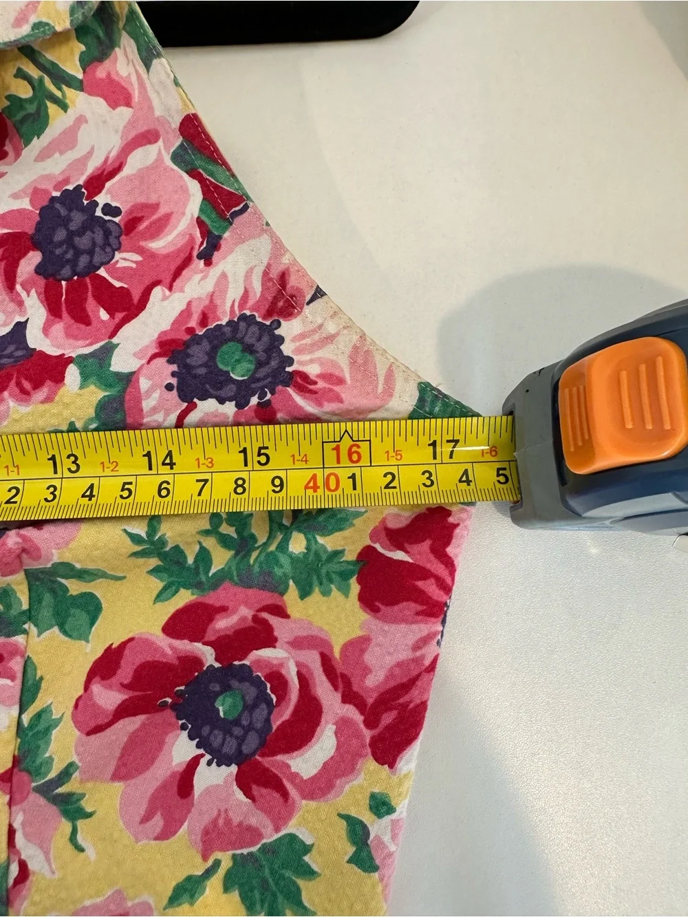Ralph Lauren Yellow Floral Sleeveless Shirt Dress - Picture 6 of 7